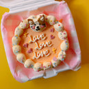 Animal Face Lunch Box Cake