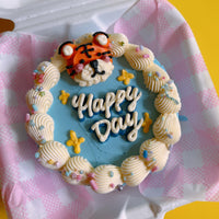 Animal Face Lunch Box Cake