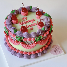 Load image into Gallery viewer, Retro  Vintage Cake (Round/Heart)
