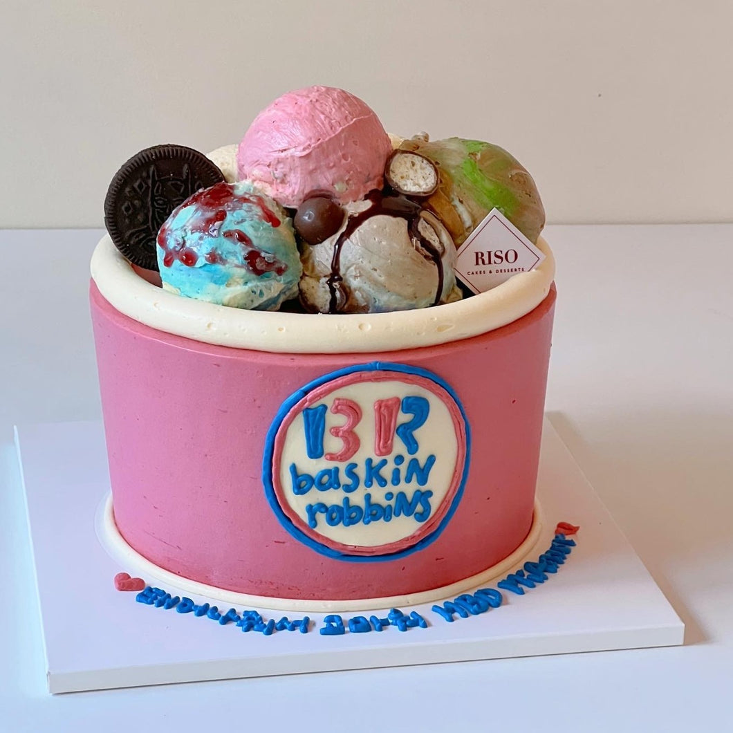 Baskin Robbins Cake