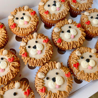 Animal Face Cupcake (10 animals)