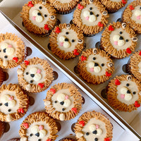 Animal Face Cupcake (10 animals)