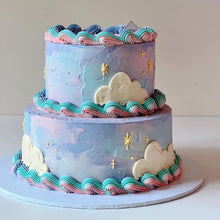 Load image into Gallery viewer, Fairy 2 tier Cake
