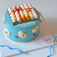 Load image into Gallery viewer, Carton of Eggs Cake
