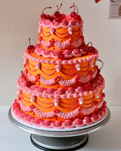 Load image into Gallery viewer, Vintage 3 tier Cake
