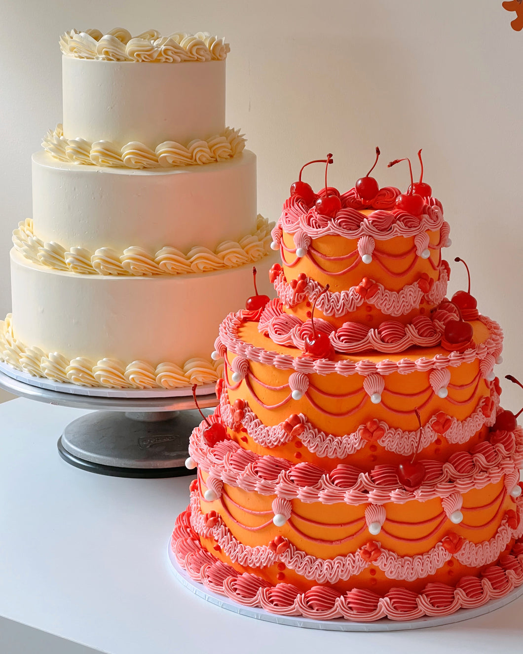 Vintage 3 tier Cake