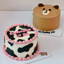Sexy Cow Cake (Round/Heart)