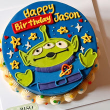Load image into Gallery viewer, Toy Story Alien Cake
