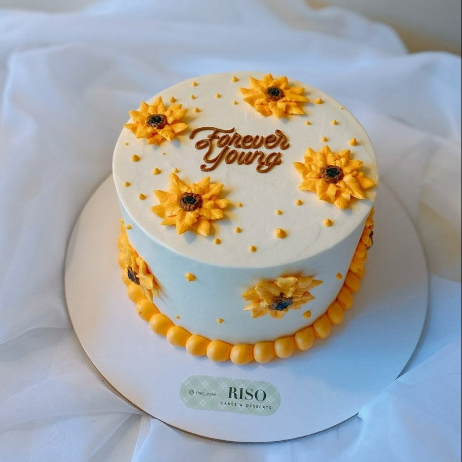 Sunflower Cake – Riso Cake