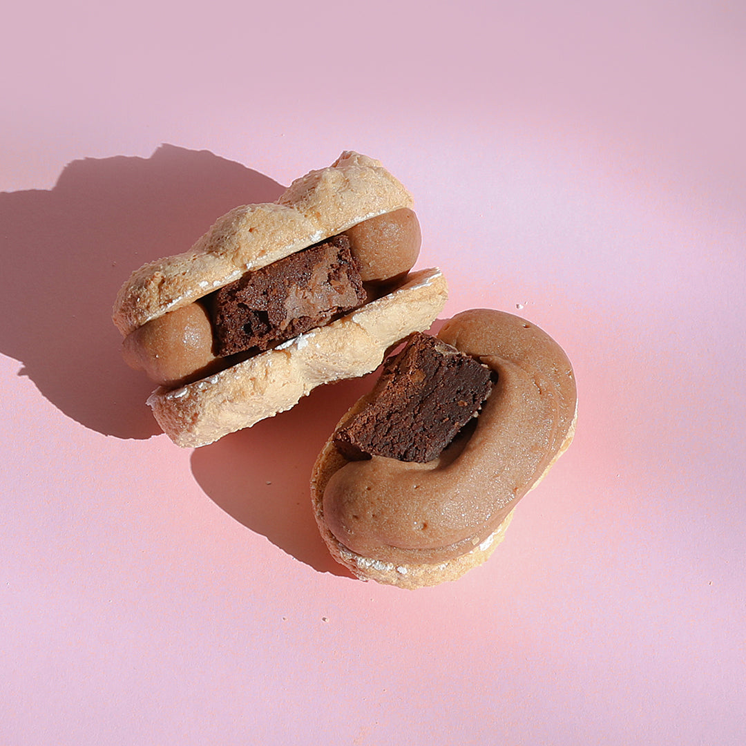 Nutella Brownie Dacquoise – Riso Cake