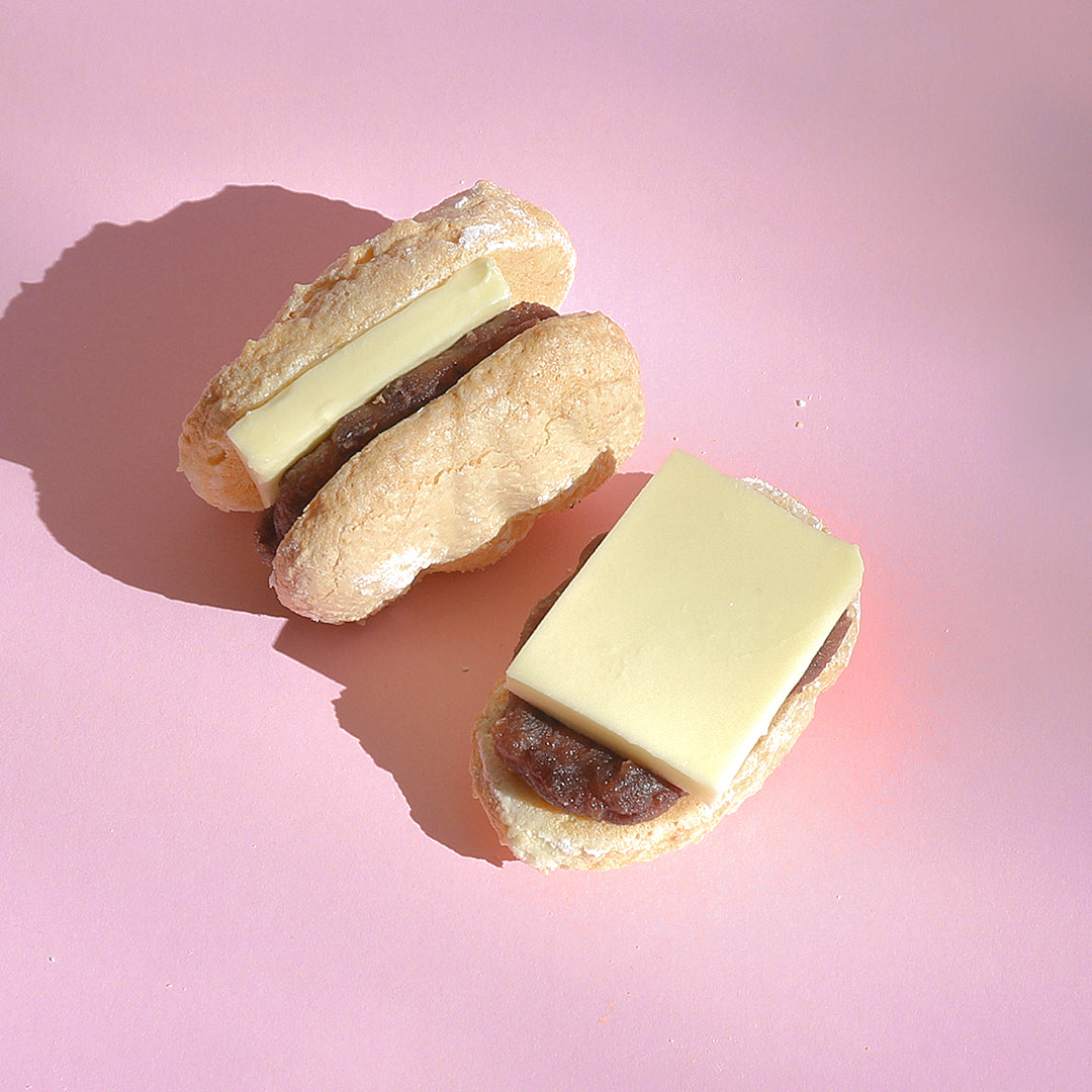 Red Bean & Butter Dacquoise – Riso Cake